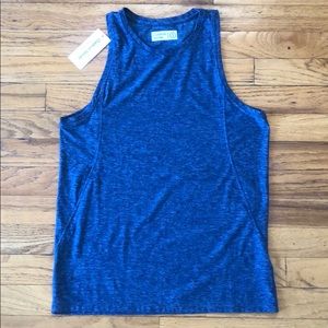 NWT OV High Neck Tank in Rain size Small